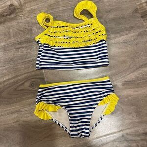 Penelope Mack Girls 3T 2 piece swim suit set